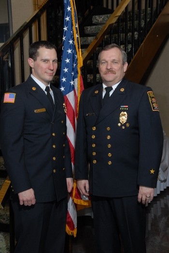 Fire Company Legacy: Deputy Chief Edward R. Mullen with son Ed.